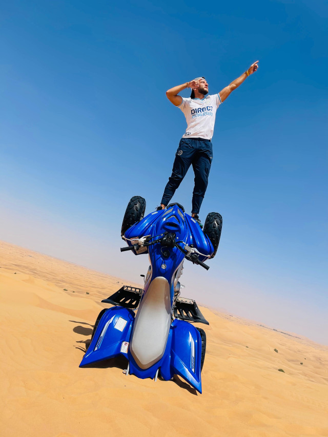 Dubai: Quad Bike Safari, Camel Ride and Refreshmentsts 1