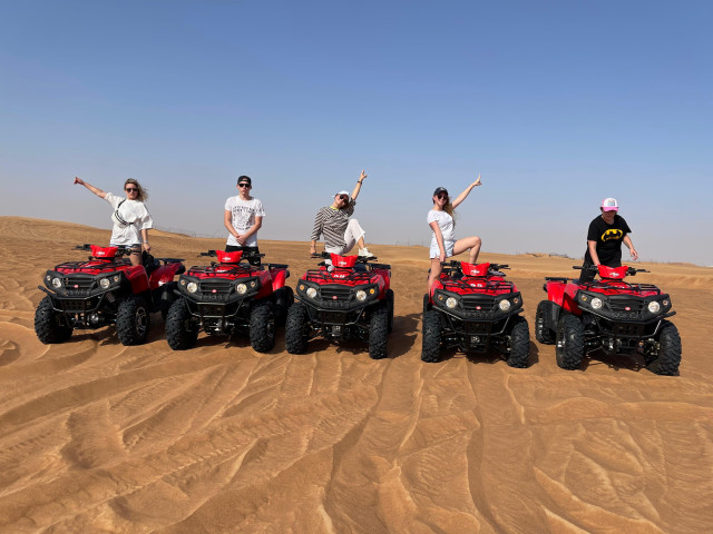 Dubai: Quad Bike Safari, Camel Ride and Refreshmentsts 1