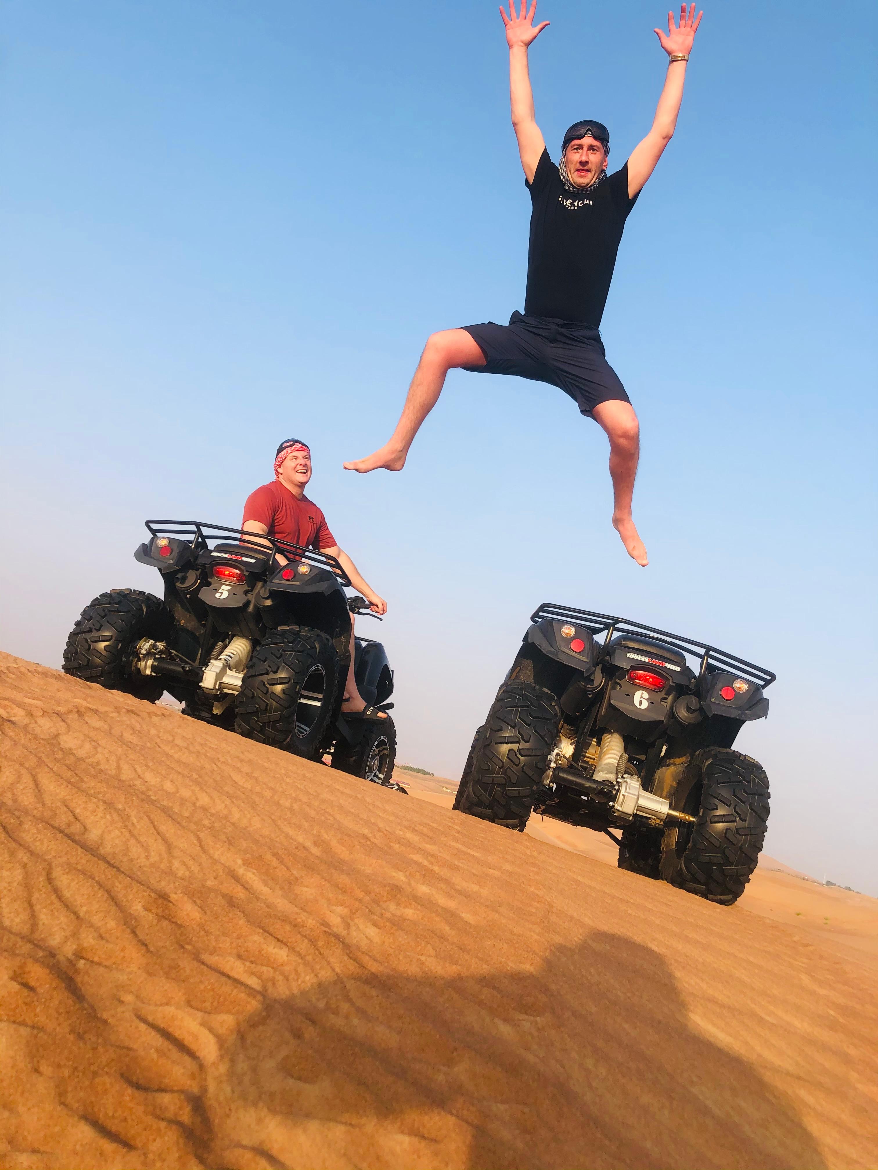 Dubai: Quad Bike Safari, Camel Ride and Refreshmentsts 1